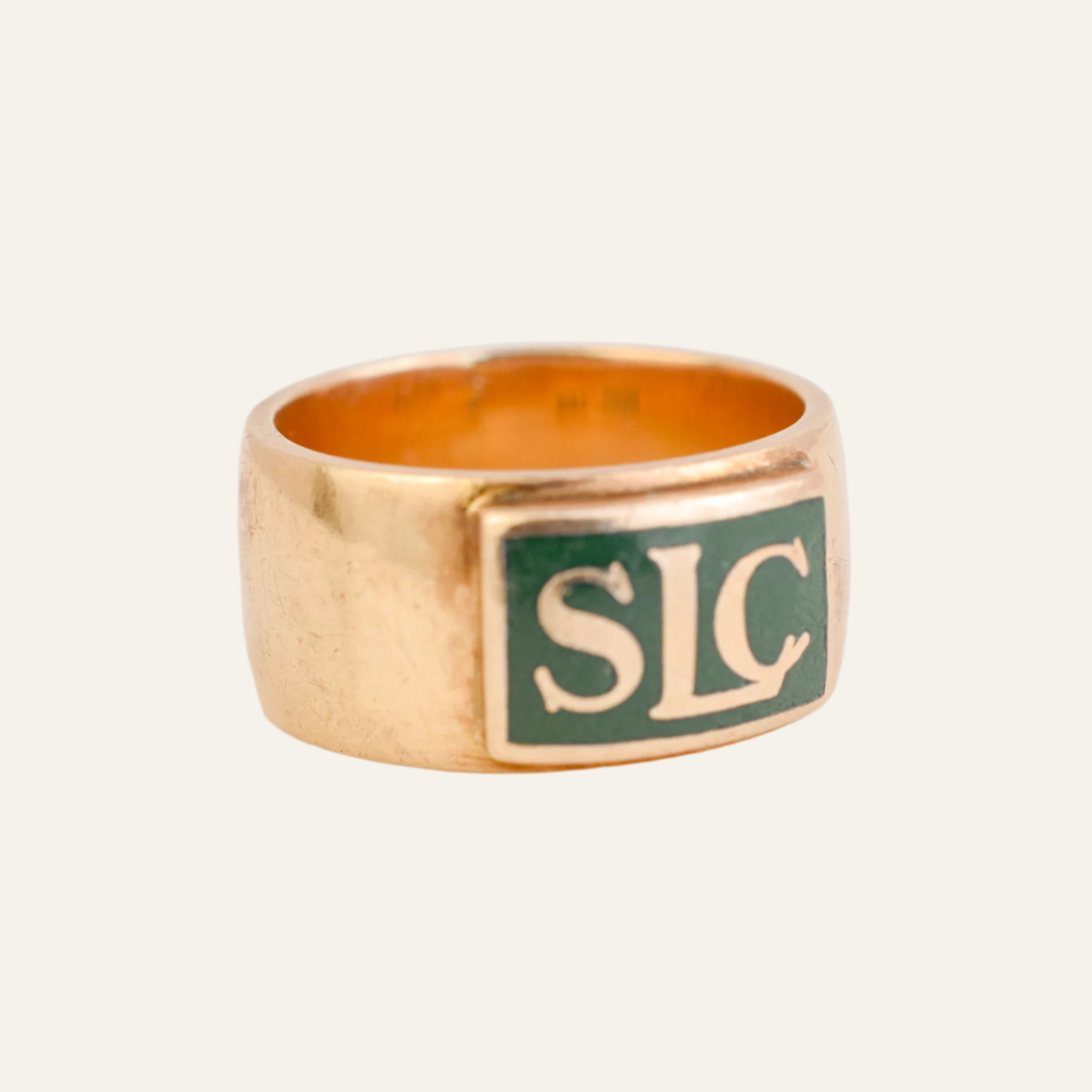 'SLC' Signet Cigar Band