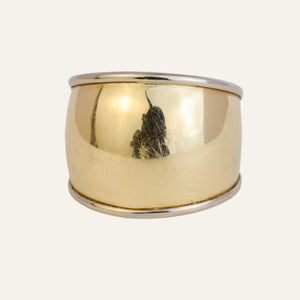 15.6mm Wide Gold Band
