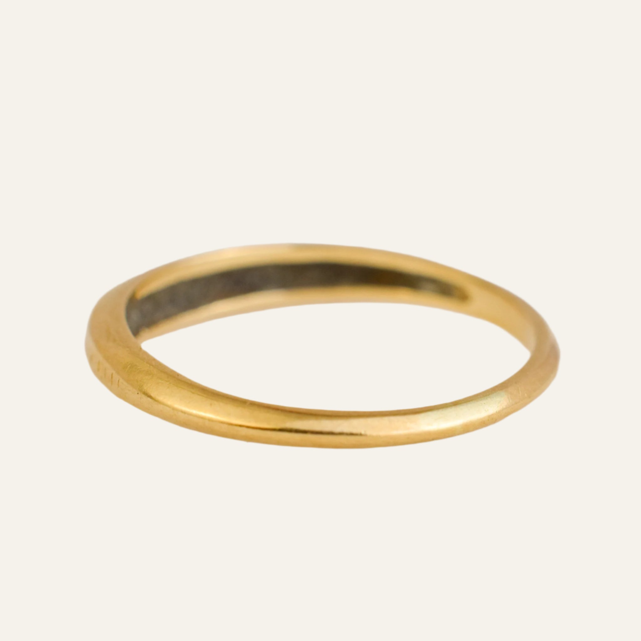 Textured Gold Band