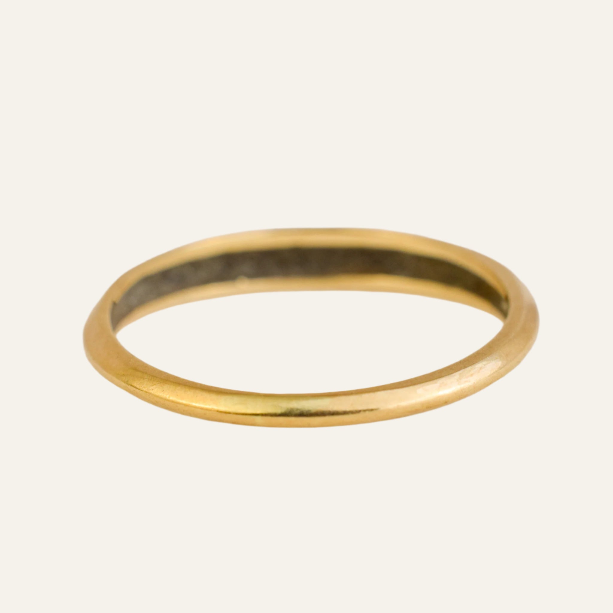 Textured Gold Band