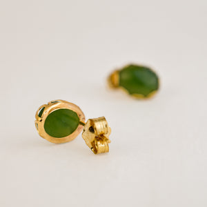 Jade Stud Earrings