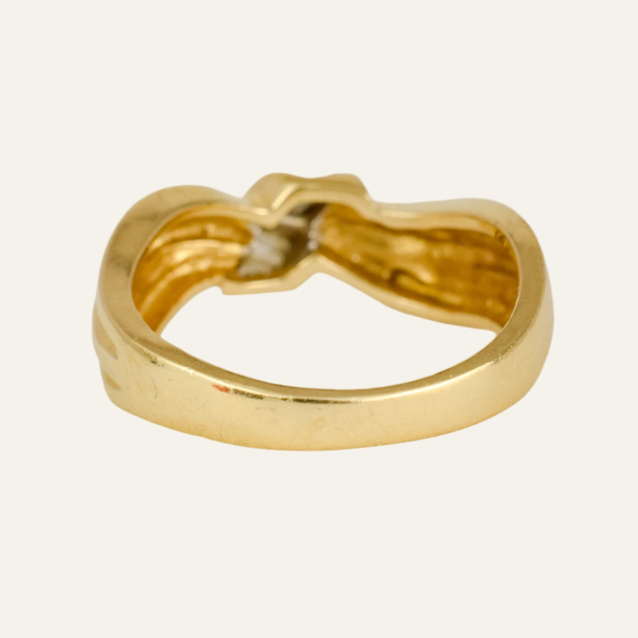 Baguette Diamond Deco Band
