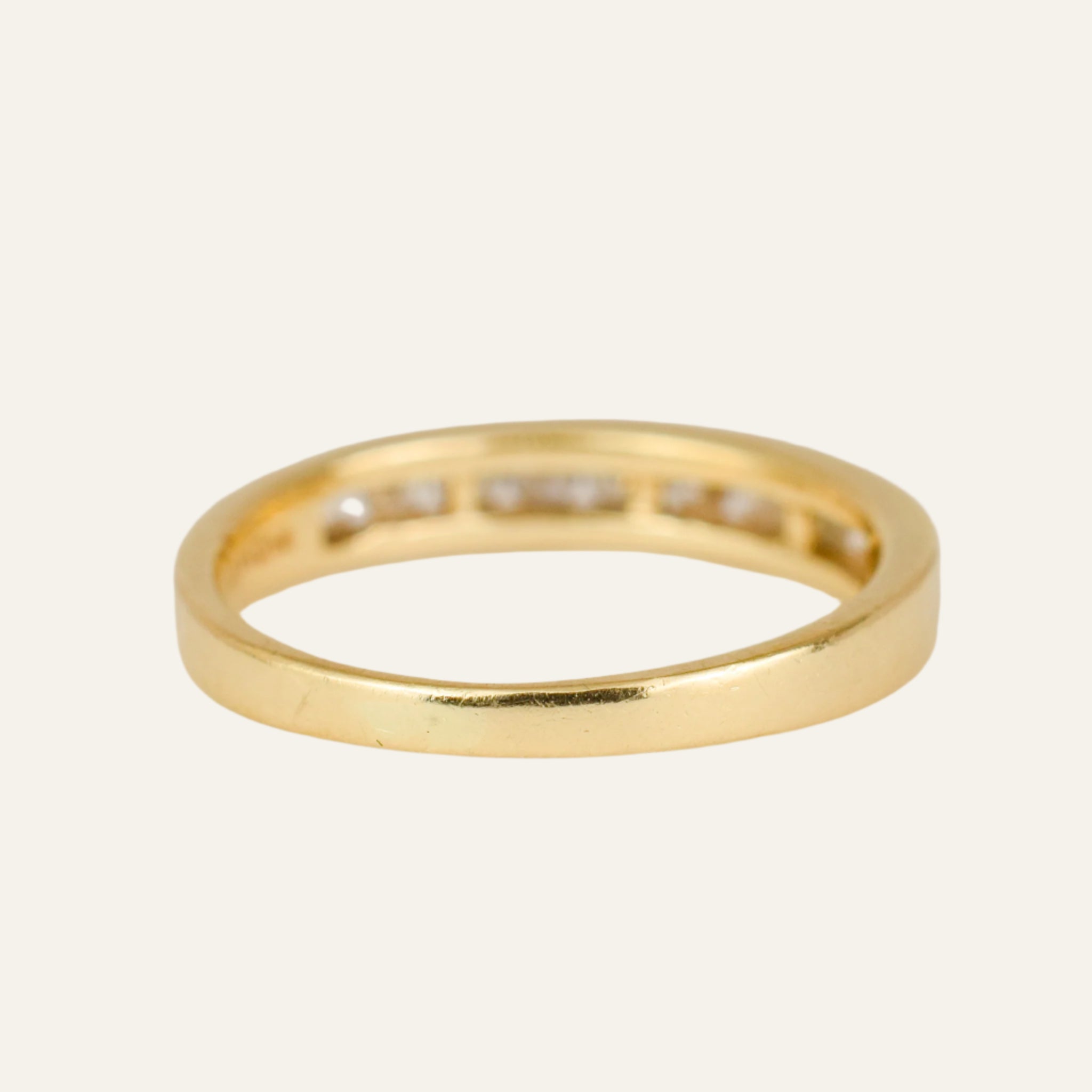 10 Diamond Channel Set Band