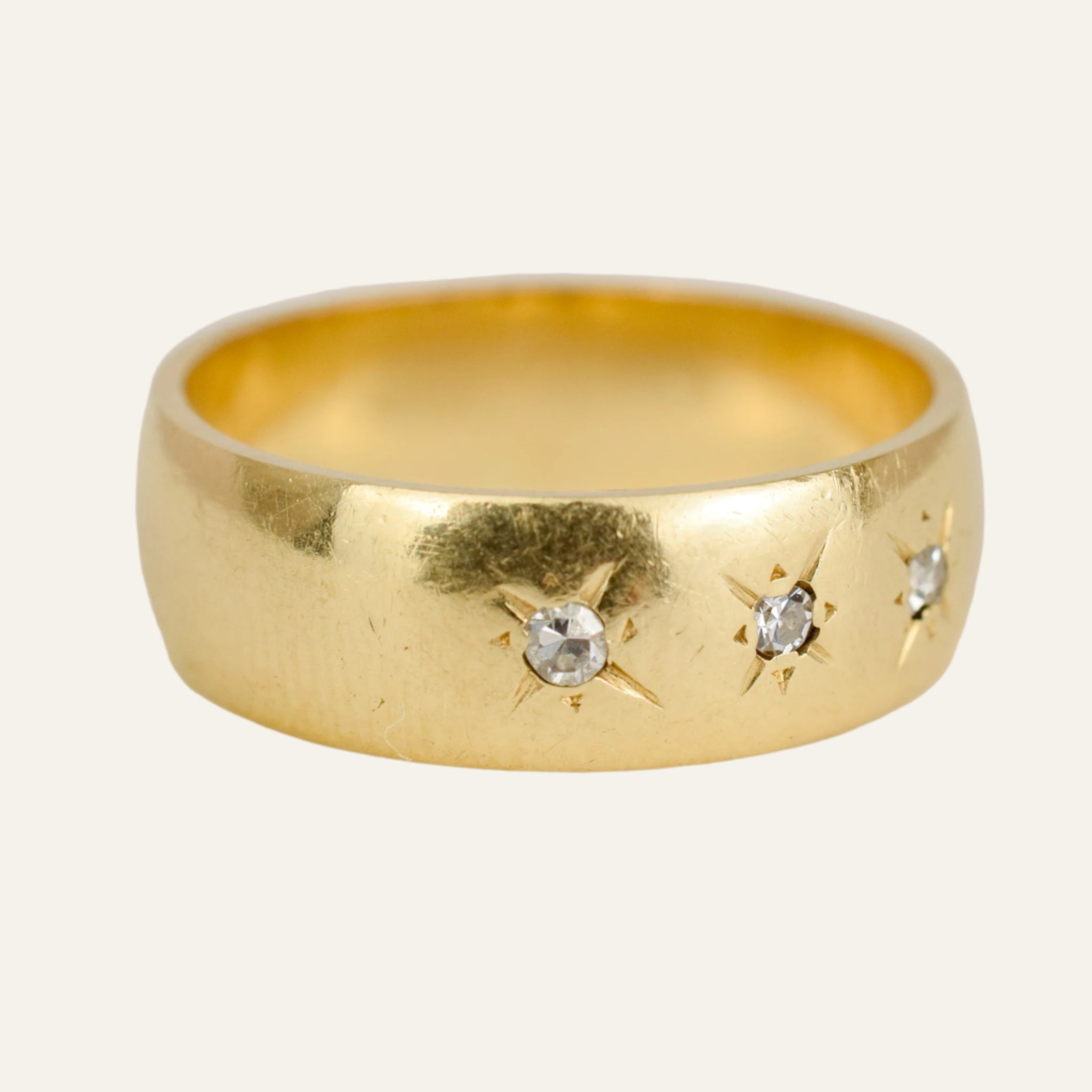6mm Starburst Trilogy Ring