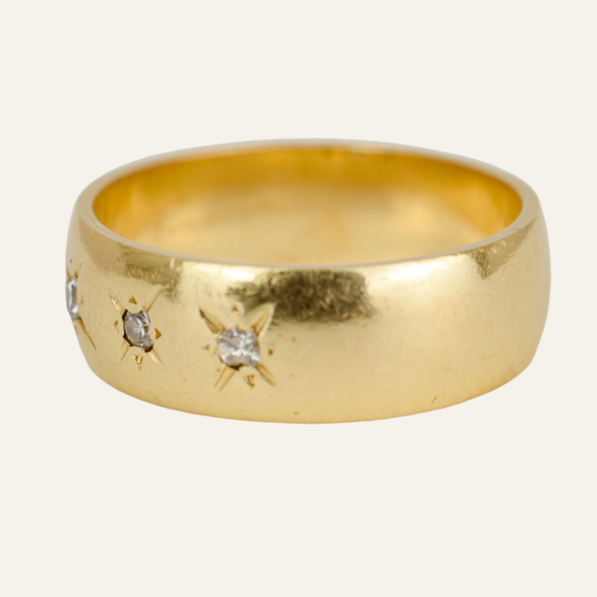 6mm Starburst Trilogy Ring