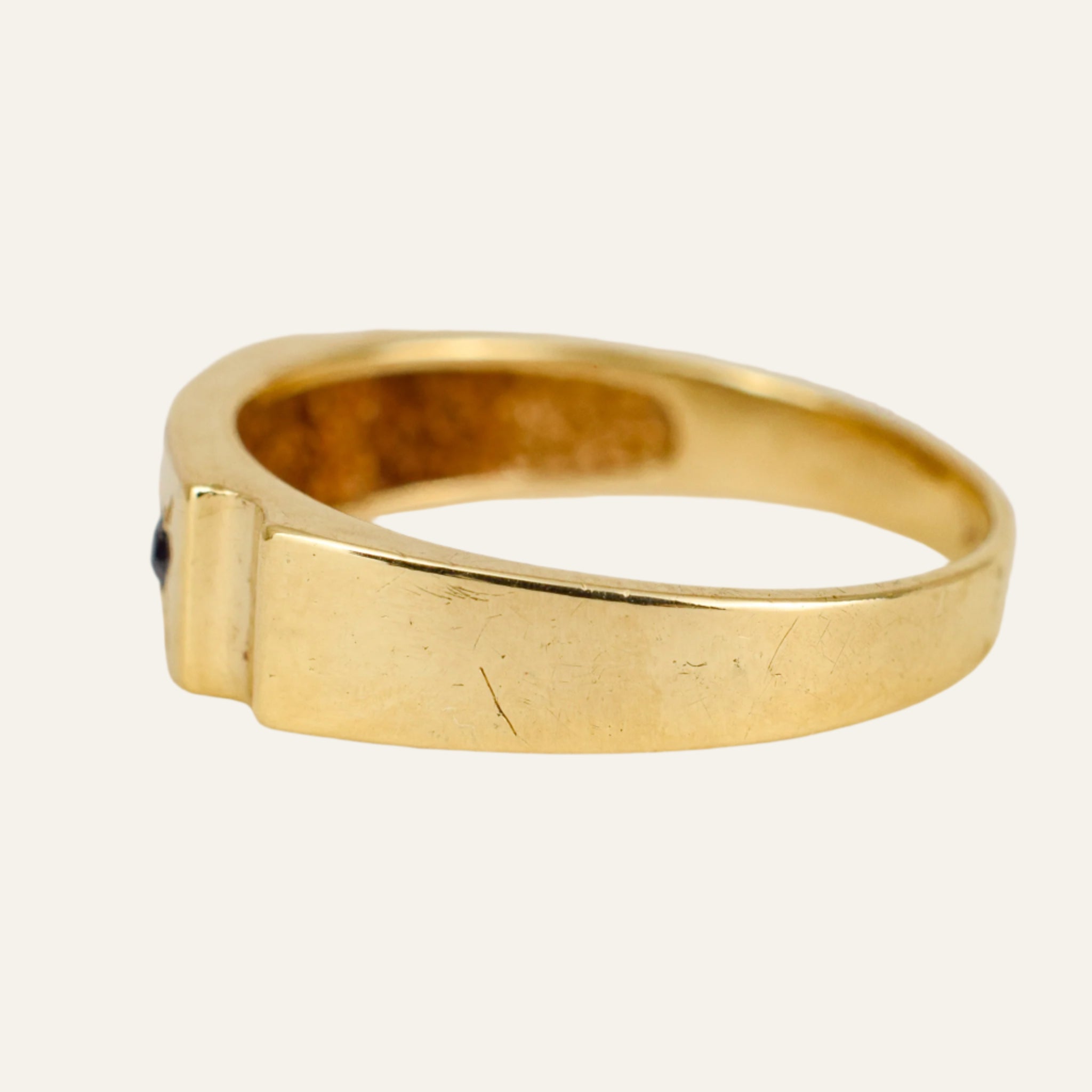 Sapphire Signet Ring