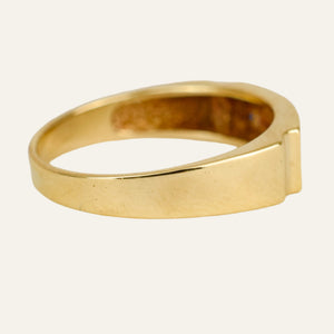 Sapphire Signet Ring