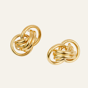 Retro Double Knot Earrings