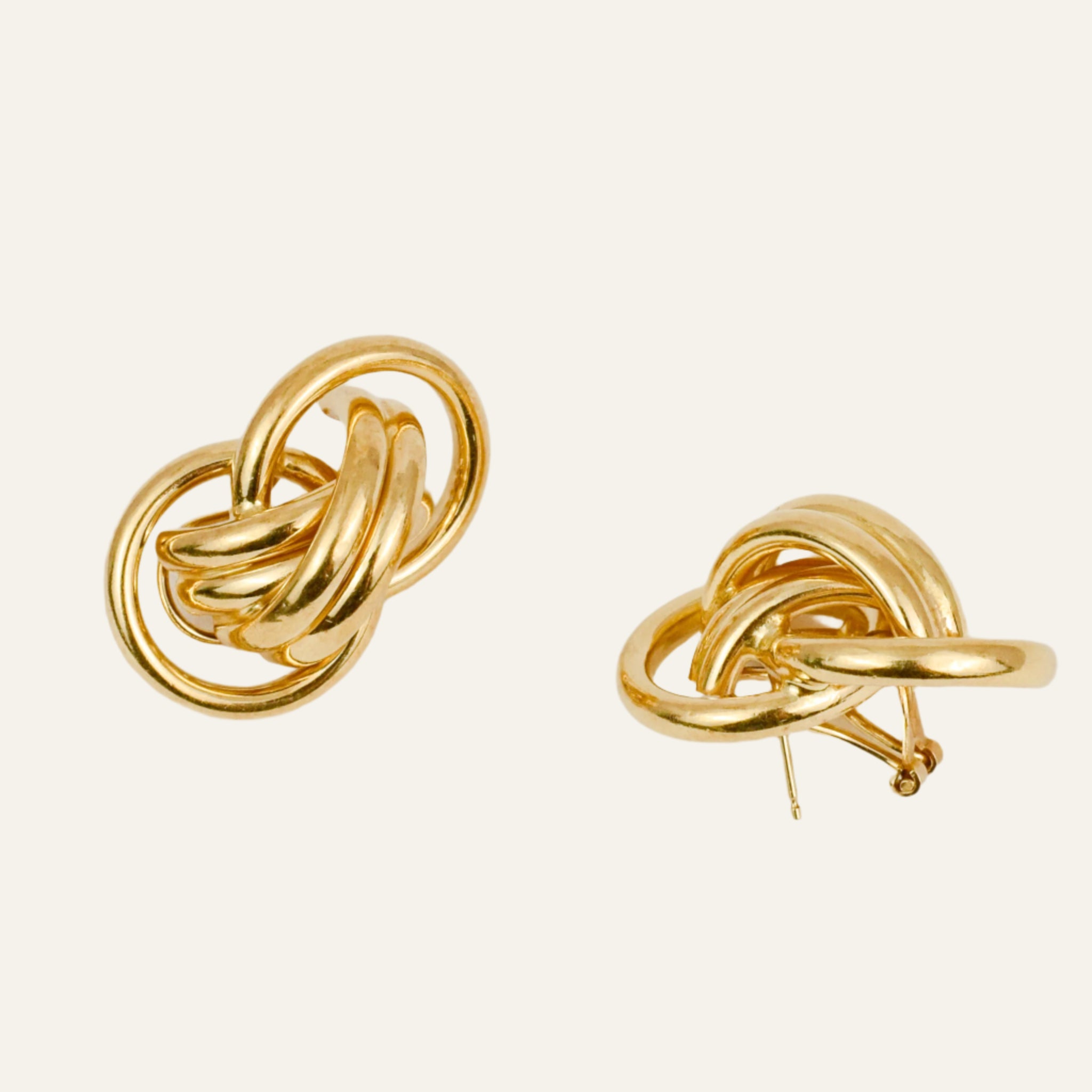 Retro Double Knot Earrings