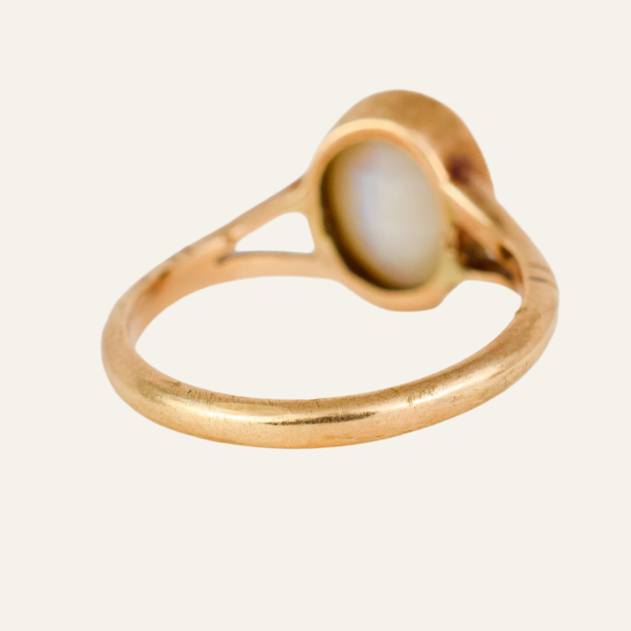 Opal Cabochon Ring