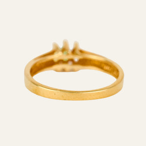 Green Marquise Trilogy Ring