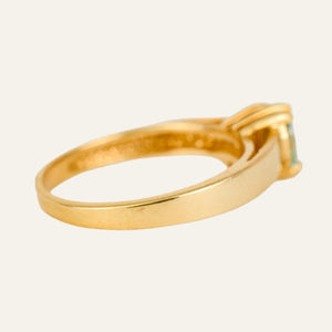 Green Marquise Trilogy Ring