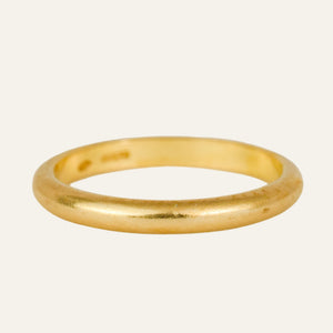 2.7mm Buttery Gold Band
