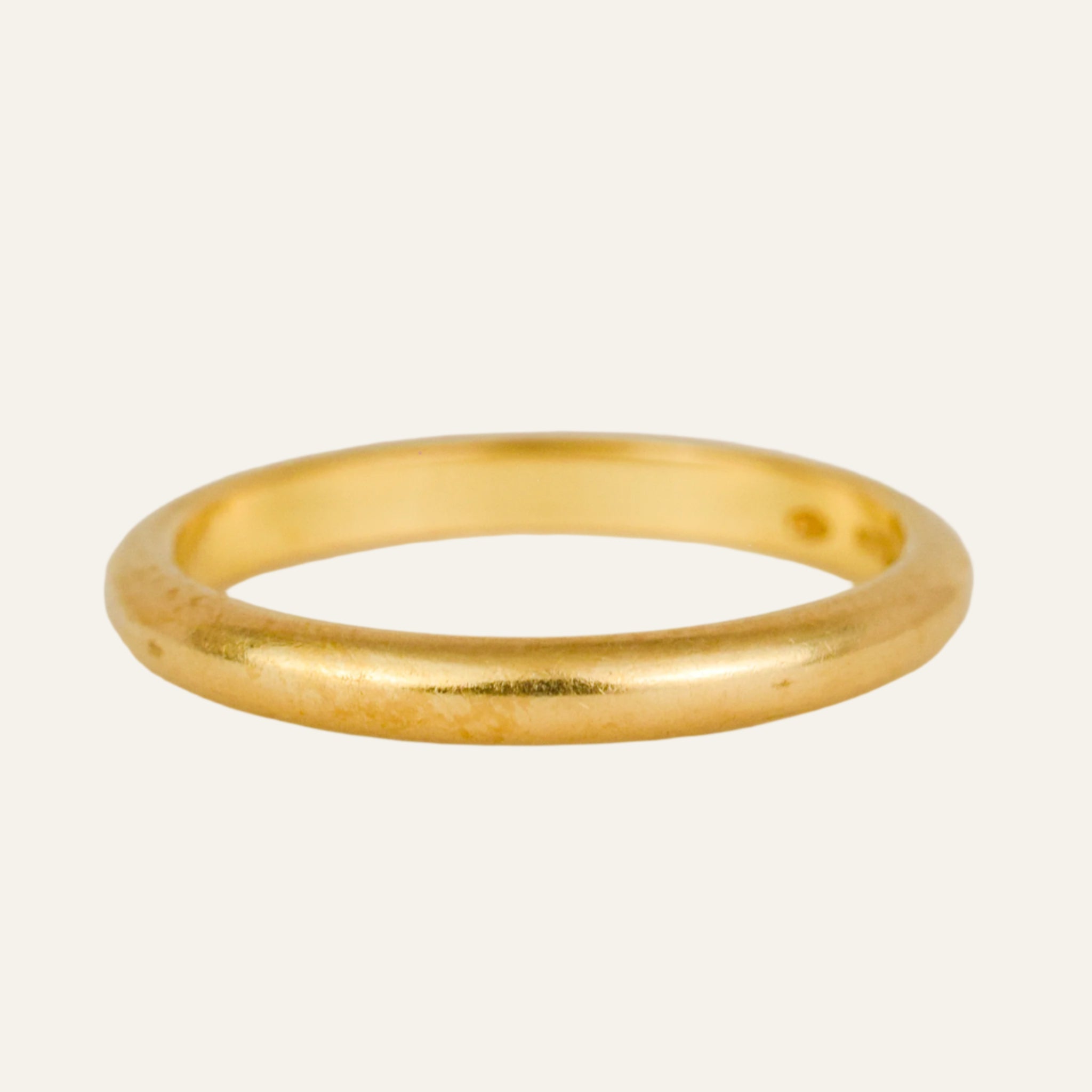2.7mm Buttery Gold Band