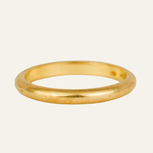 2.7mm Buttery Gold Band
