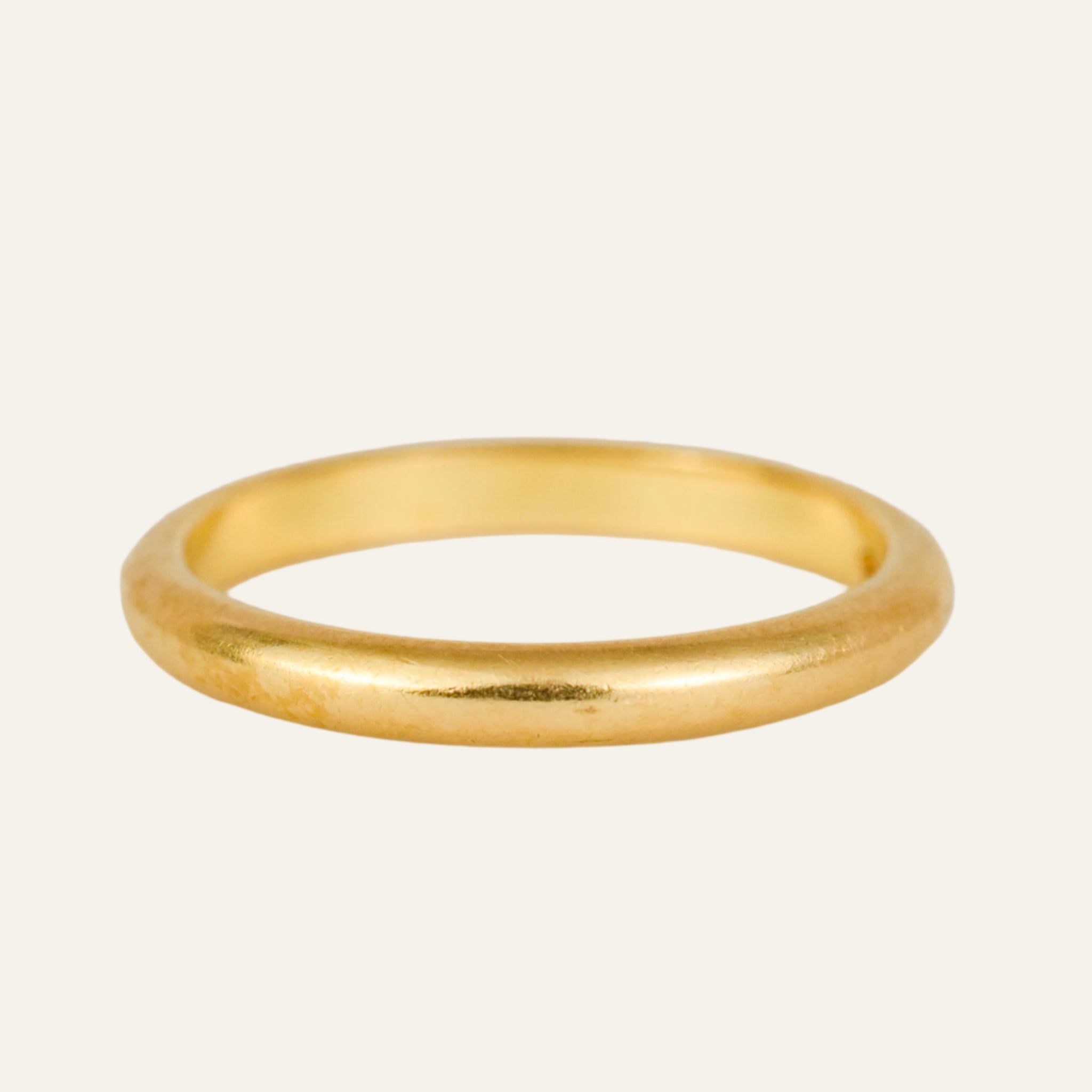2.7mm Buttery Gold Band