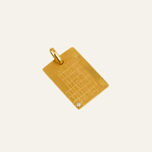The 3rd Calendar Pendant