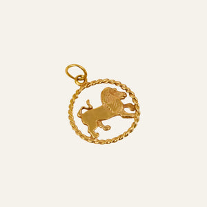 Leo Zodiac Charm