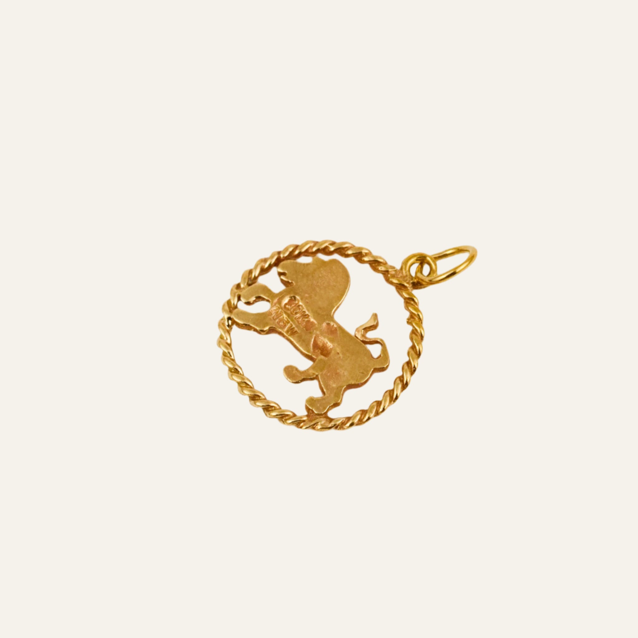 Leo Zodiac Charm