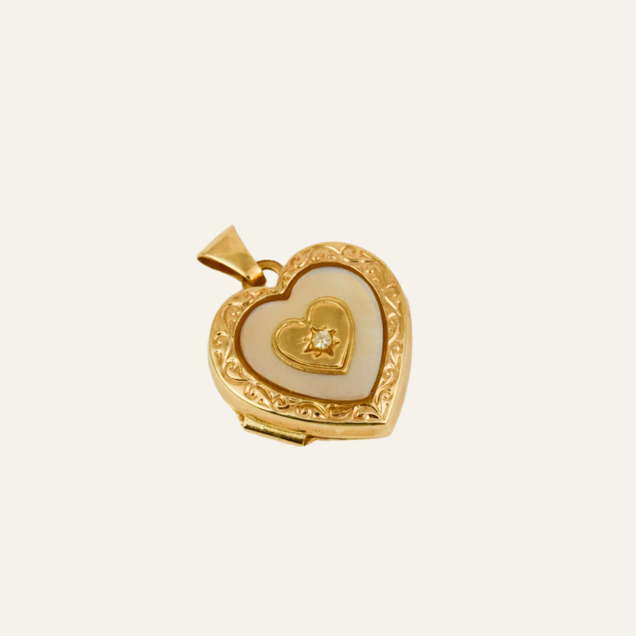 Mother of Pearl Locket