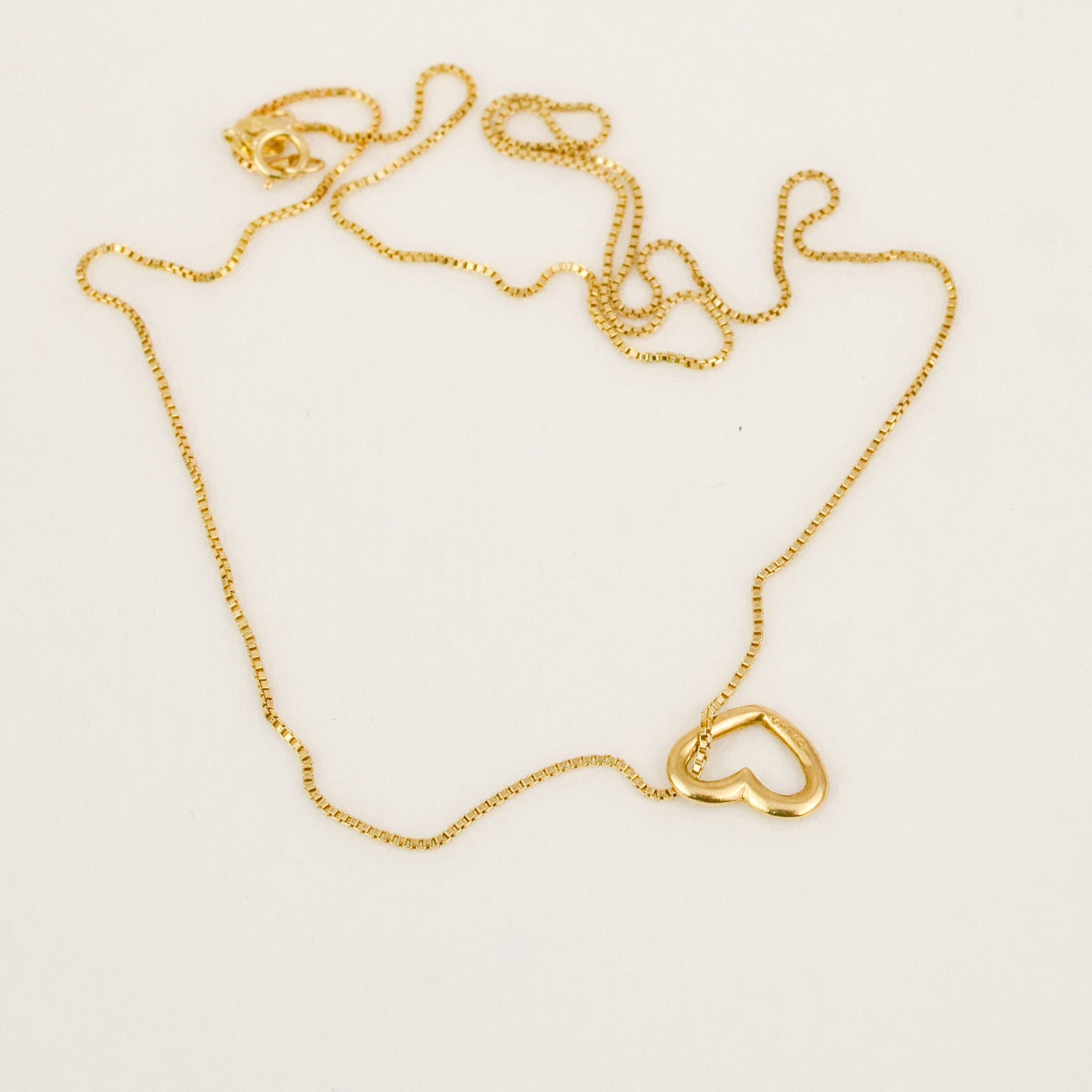 18" Heart Slider Necklace