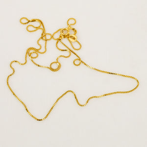 20" Box Chain Necklace