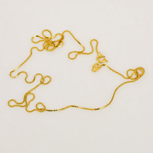 20" Box Chain Necklace