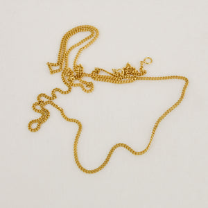 22" Curb Chain Necklace