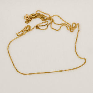 22" Curb Chain Necklace