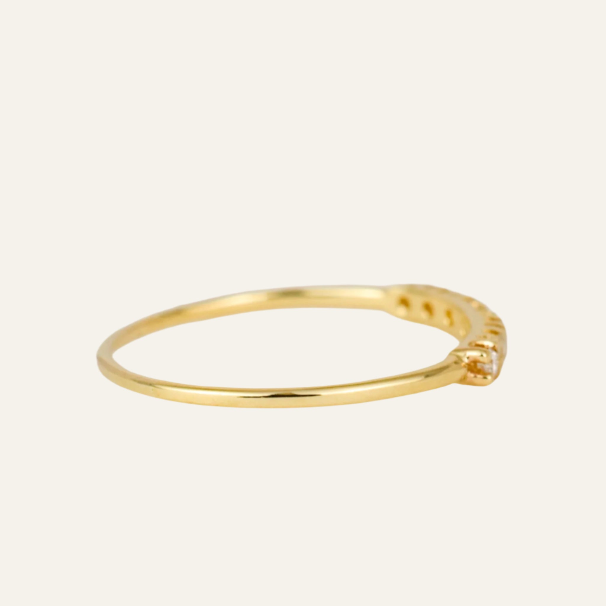 Dainty Diamond Band
