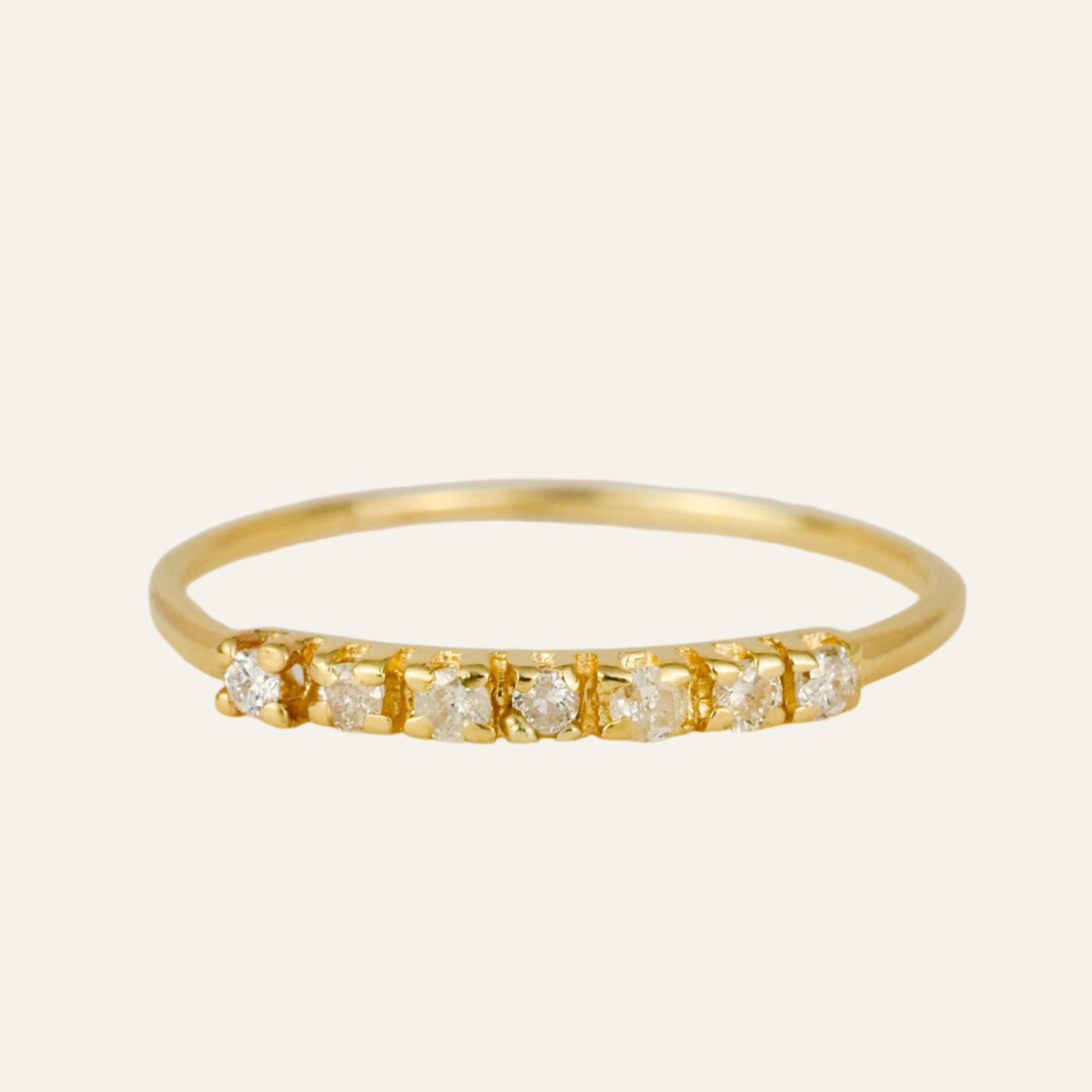 Dainty Diamond Band