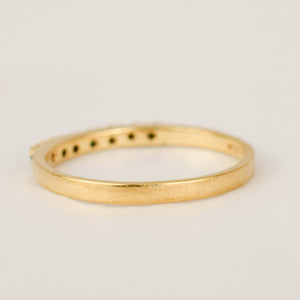 Dainty Emerald Ring
