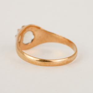 Moonstone Belcher Ring