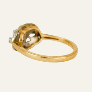 Antique Art Deco Diamond Trilogy Ring