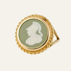Sea foam Signet Ring