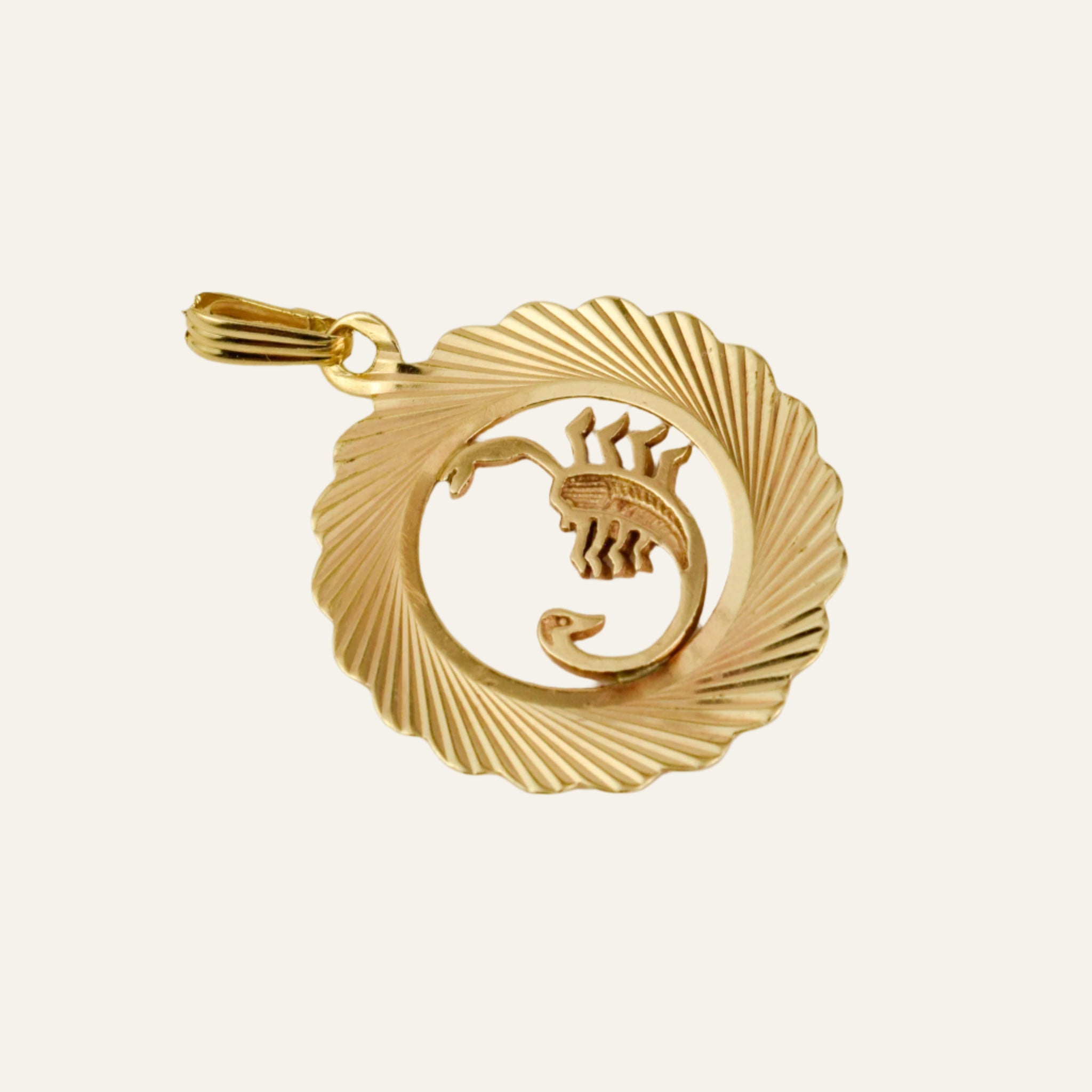 Large Scorpio Pendant