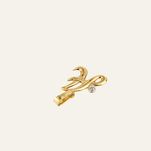 'A' Diamond Pendant
