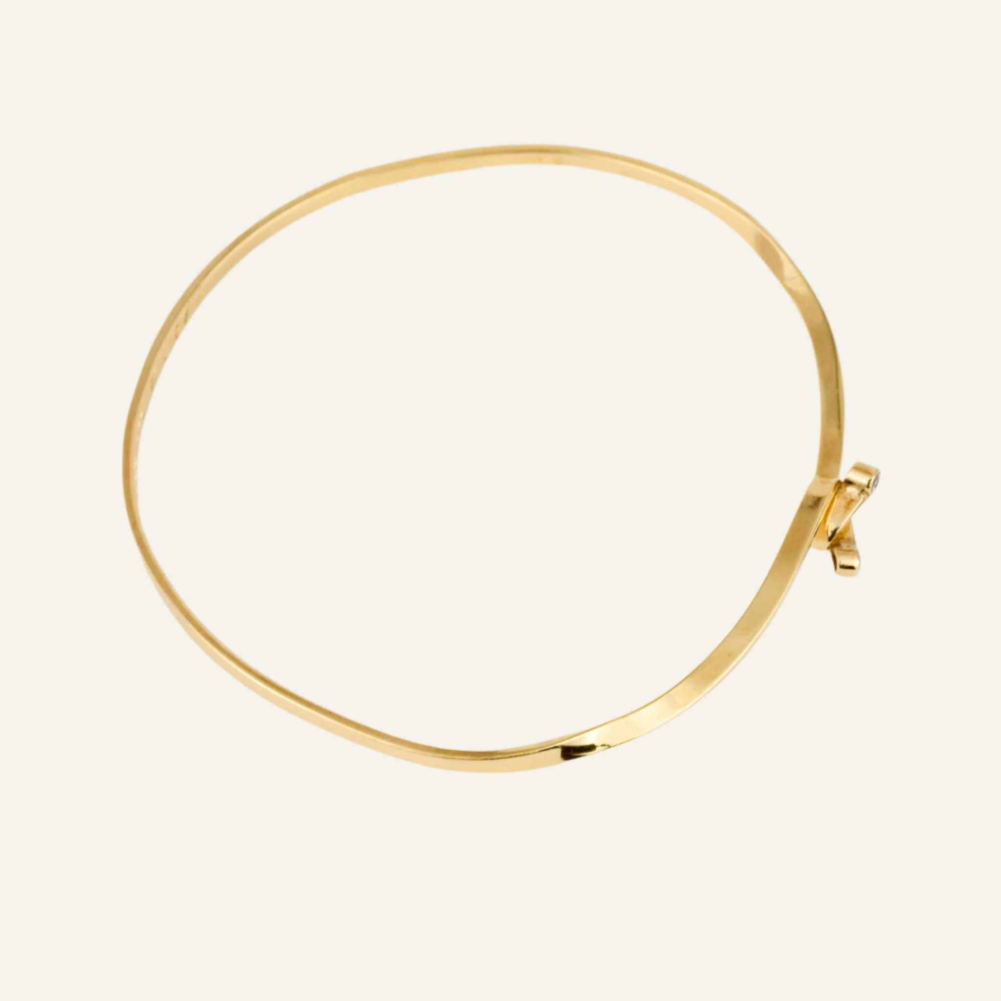 54.7mm Double Diamond Bangle