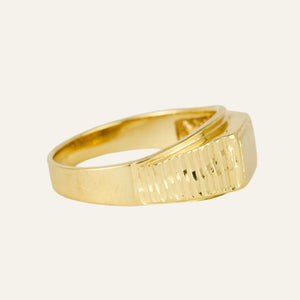 Vintage Geometric Signet Ring