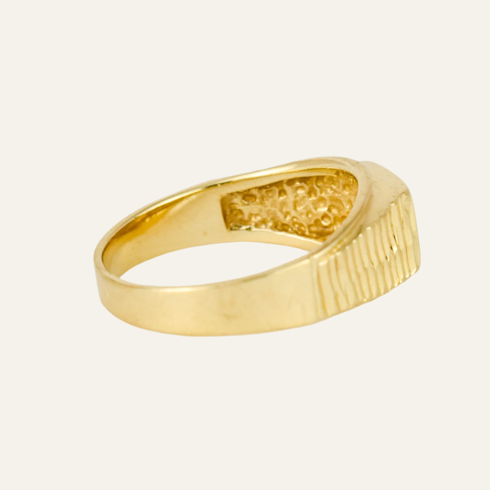 Vintage Geometric Signet Ring