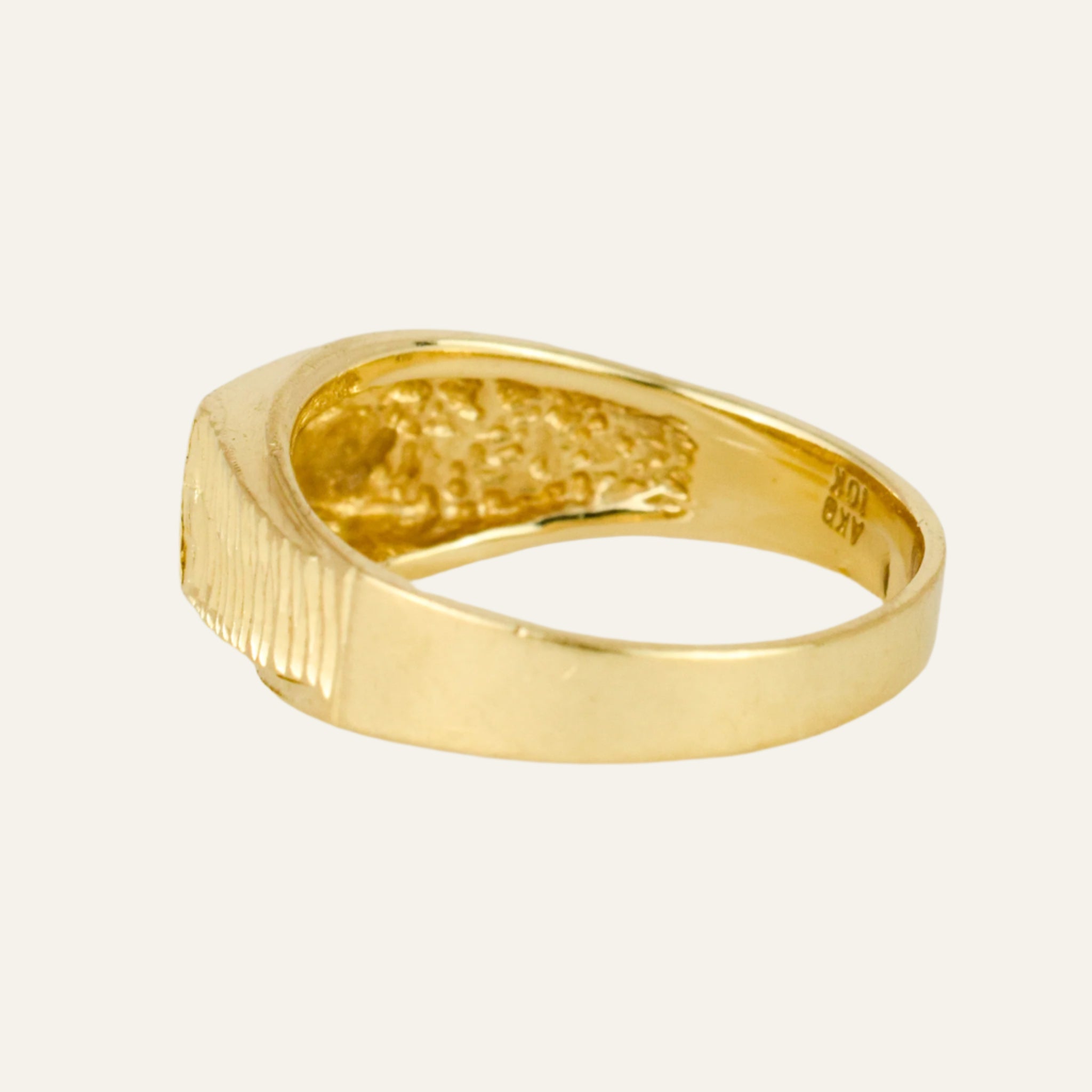 Vintage Geometric Signet Ring