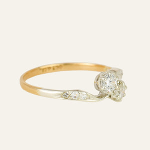 Antique Moi & Toi Ring