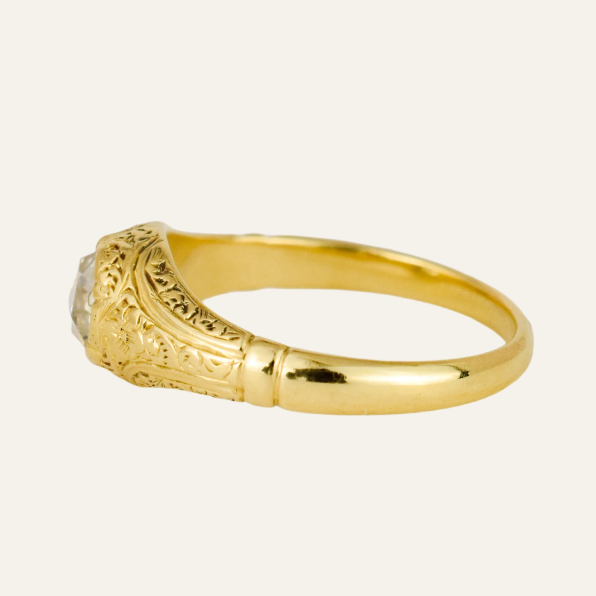 Victorian Rose-Cut Diamond Ring