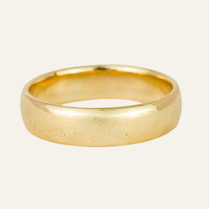 5.2mm Comfort Fit Gold Band