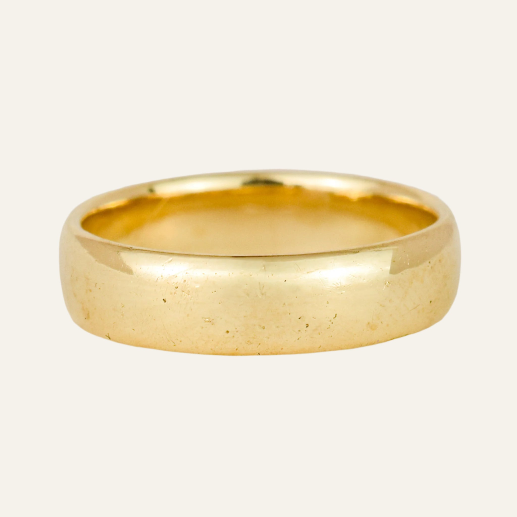 5.2mm Comfort Fit Gold Band