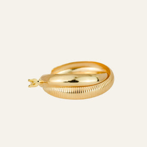 22.2mm Double Twist hoops