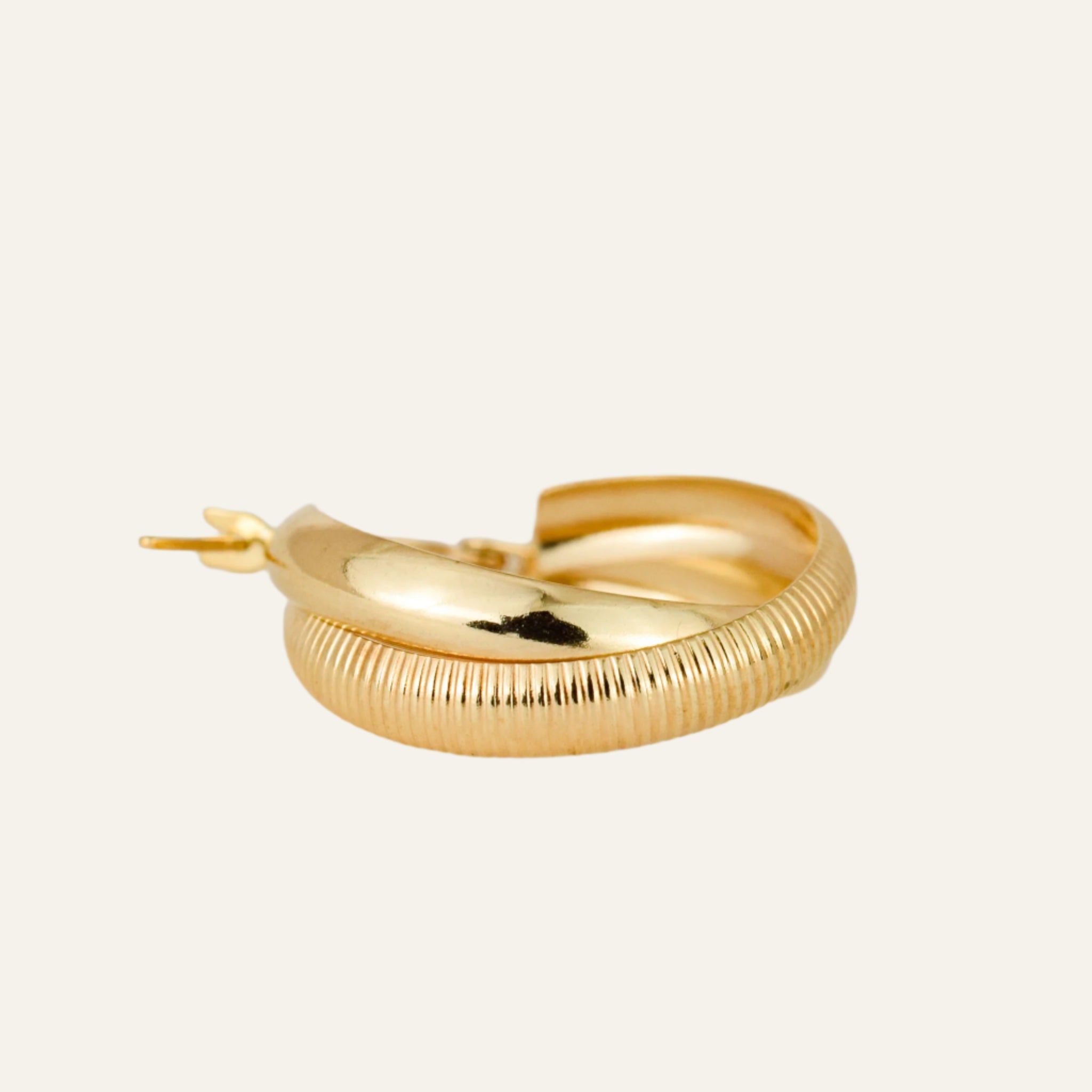 22.2mm Double Twist hoops