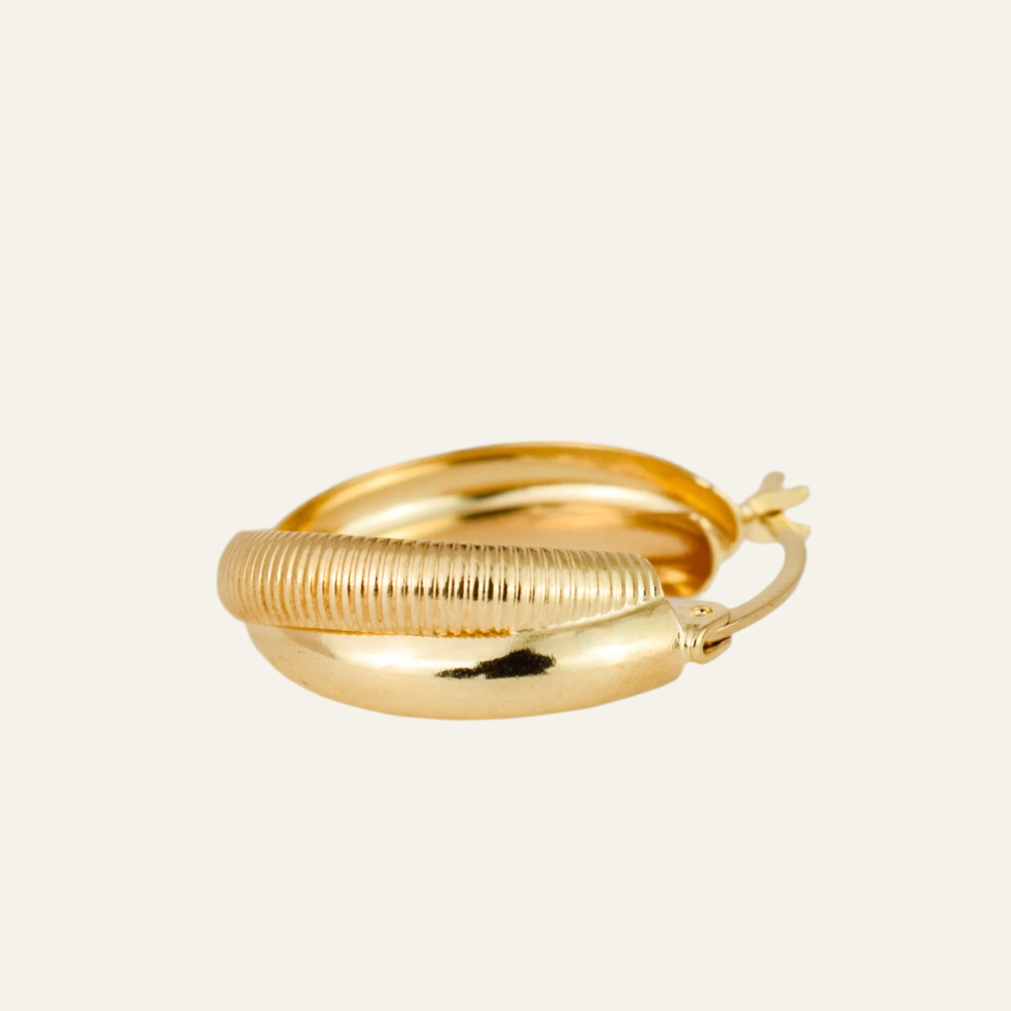 22.2mm Double Twist hoops