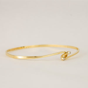 54.7mm Double Diamond Bangle