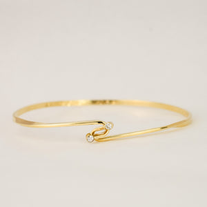 54.7mm Double Diamond Bangle